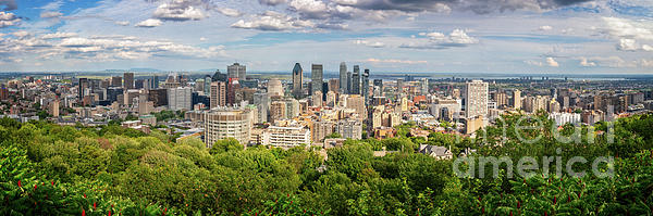 Delphimages Photo Creations - Panorama of Montreal in summer
