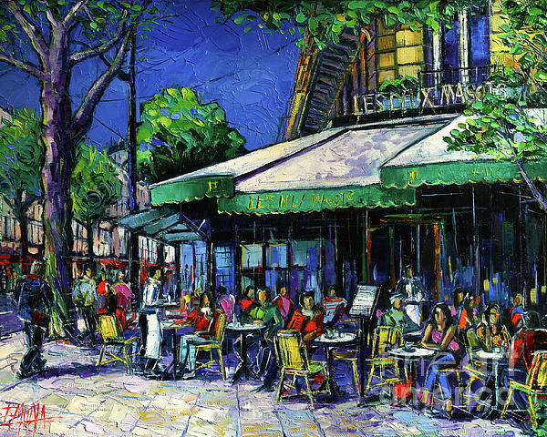 Mona Edulesco - Parisian Cafe