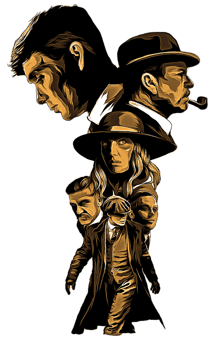 Peaky Blinders Greeting Card by Sikut Punji