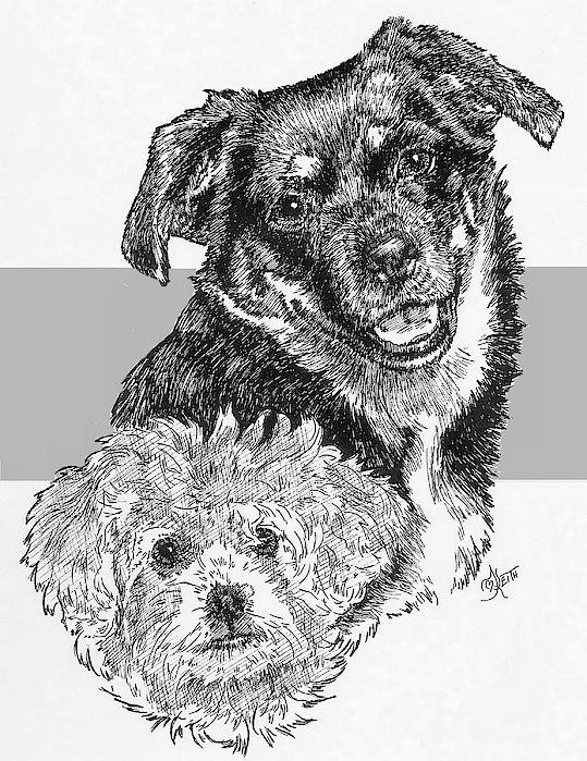 Barbara Keith - Peke-A-Pin and Pup
