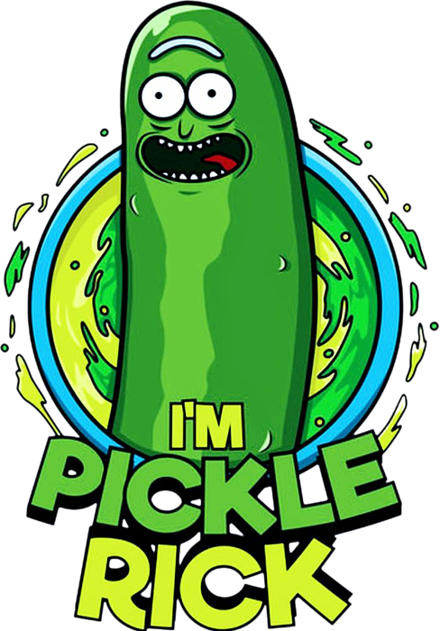 Rick and Morty I'm Pickle Rick T-Shirt* Size: XX-Large Black