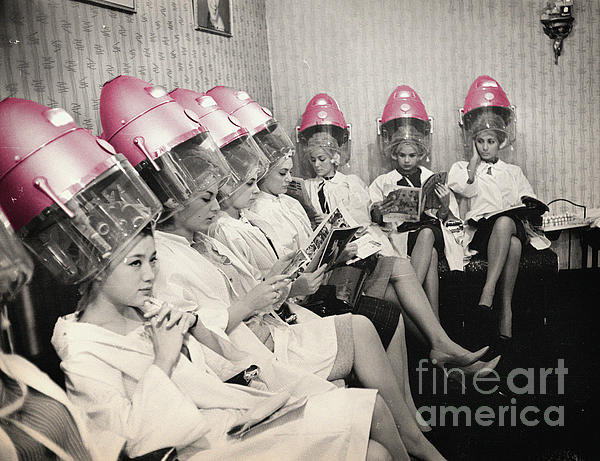 Mindy Sommers - Pink Vintage Hair Dryers
