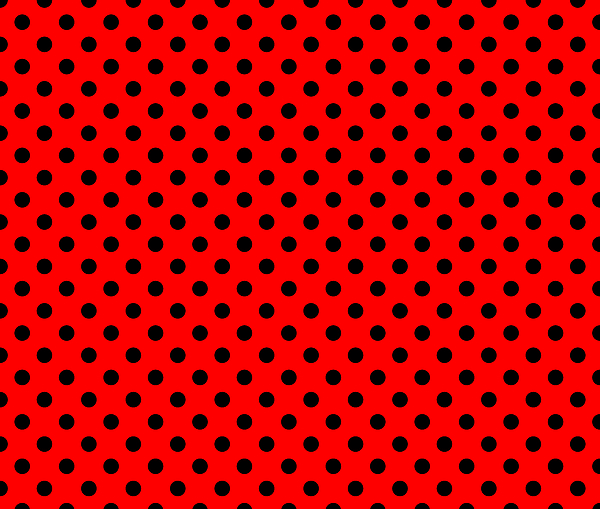 Elegant Extra Large Black on Red Polka Dots Polka Dots Graphic T-Shirt | Redbubble