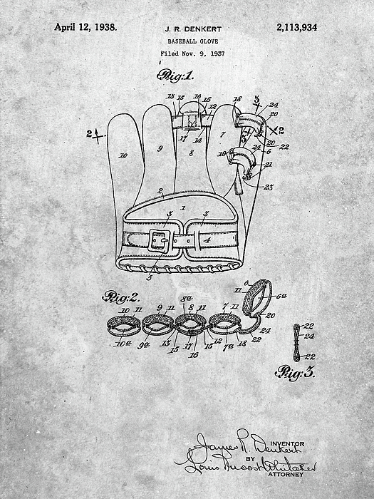 Denkert sales baseball glove