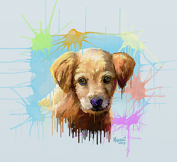 Puppy Painting