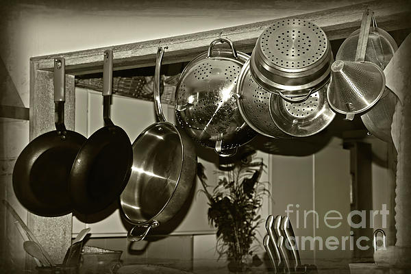 Rattle those Pots and Pans by Kaye Menner Yoga Mat by Kaye Menner