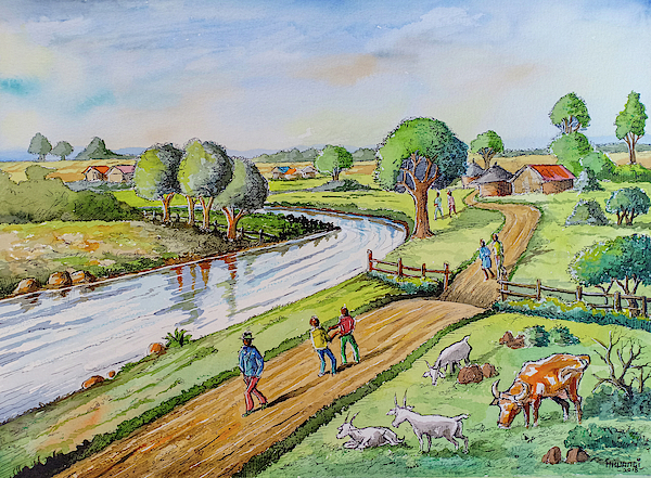 River Road Painting