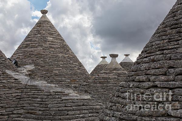 Patricia Hofmeester - Roofs of Trulli in Alberobello, Italy