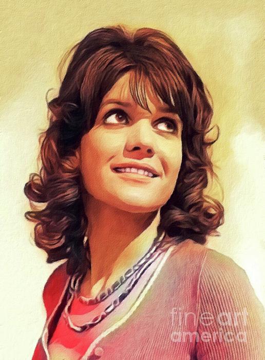 Sally Geeson, Actress Beach Sheet by Esoterica Art Agency | Pixels