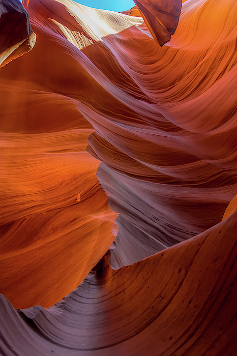 Sandstone Waves In Lower Antelope Canyon Fleece Blanket for Sale by ...