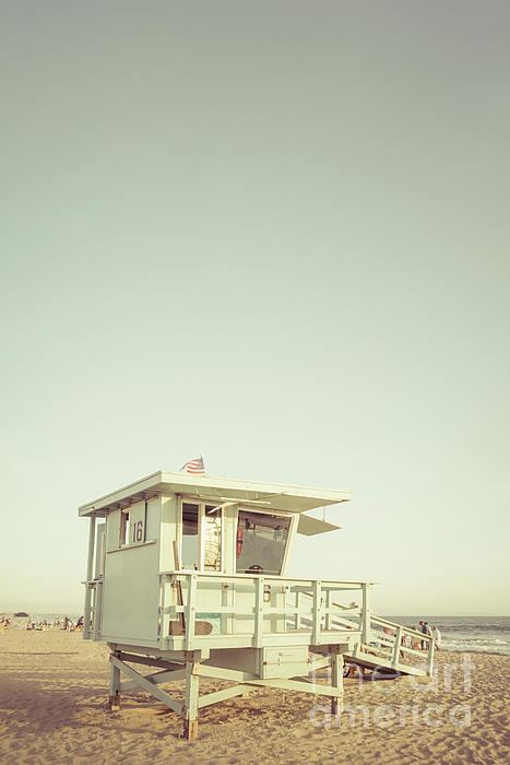 Paul Velgos - Santa Monica Lifeguard Tower 16 Photo
