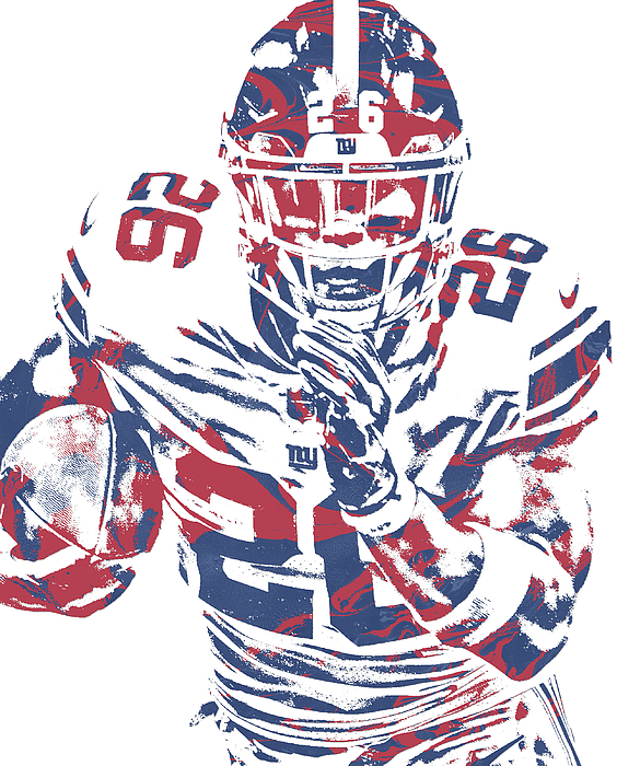 Barkley  Nfl football art, Ny giants football, Football art