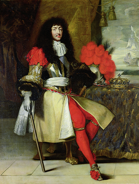 Seated Portrait Of Louis Xiv Long Sleeve T-Shirt