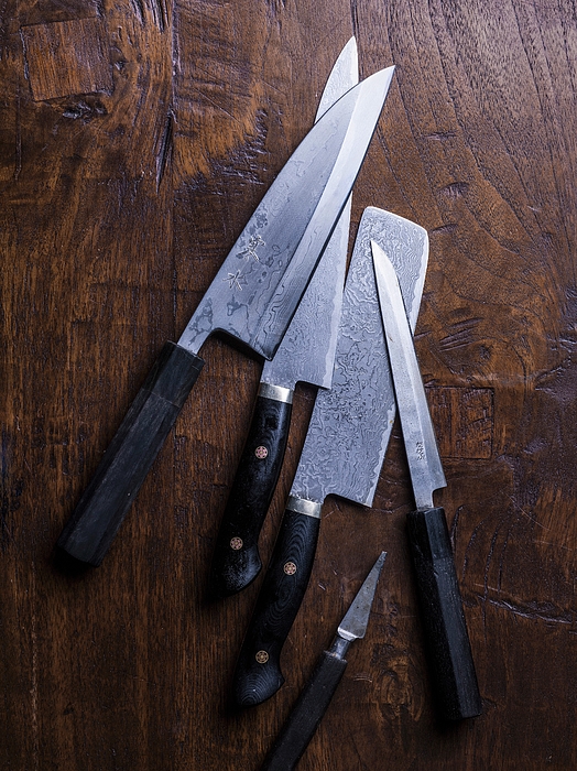 Sharp Kitchen Knives iPhone Case by Armin Zogbaum - Fine Art America