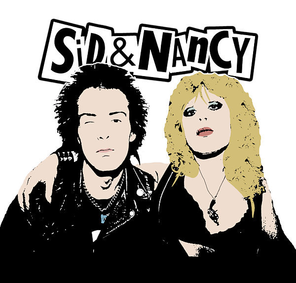 Sid And Nancy Duvet Cover for Sale by Valentina Hramov