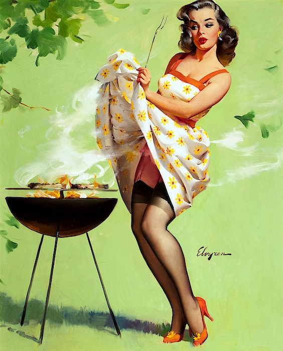 Smoke Screen Vintage Pin Up Girl T Shirt For Sale By Gil Elvgren