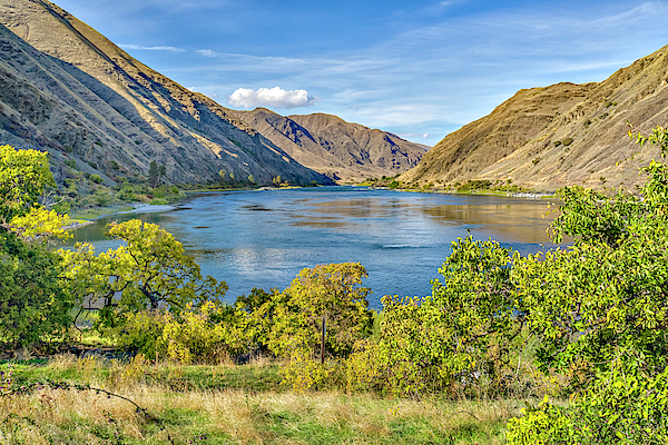 Snake River In Hells Canyon Oregon Photograph