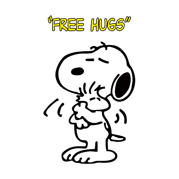 Snoopy Free Hugs Fleece Blanket For Sale By Lintang Ati