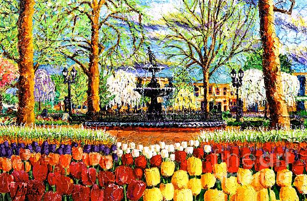Misha Ambrosia - Spring has Sprung in Fountain Square Park