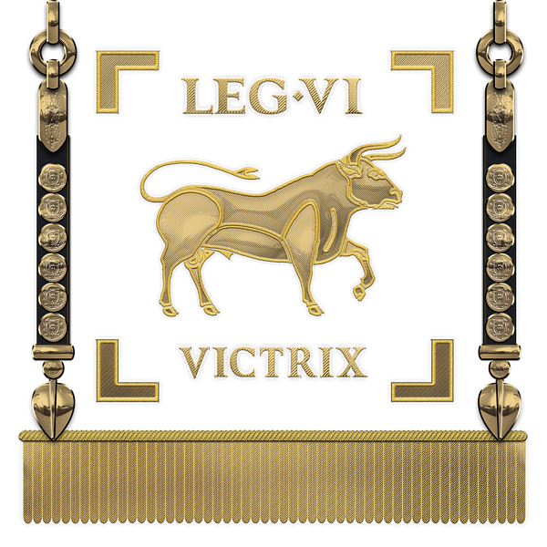 Standard of the Victorious Sixth Legion - Vexillum of Legio VI Victrix ...