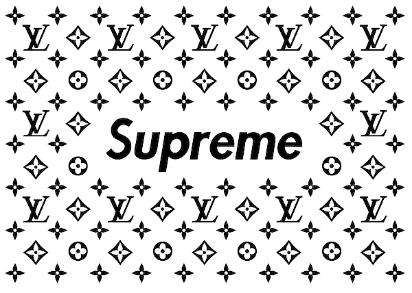 Supreme Louis Vuitton Spiral Notebook for Sale by Supreme Ny