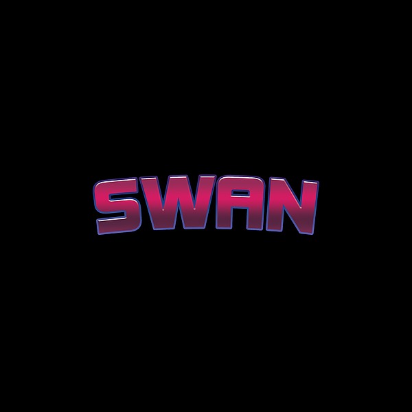 Swan #swan Digital Art