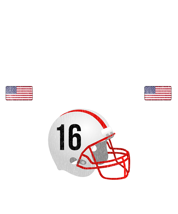 The Future Of American Football Just Turned 16 T-Shirt by Jose O - Pixels