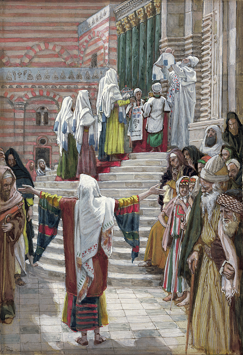 The Presentation Of Christ In The Temple Illustration For the