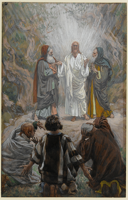 The Transfiguration Illustration For the Life Of Christ C.1886