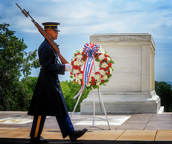 Joan Carroll - Tomb of the Unknowns Arlington National Cemetery Virginia USA 