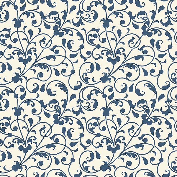 Vector classic seamless pattern background. Classical luxury old