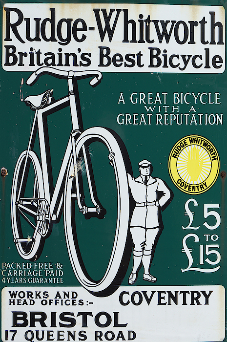 David Birchall - Vintage Bicycle Advert