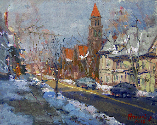 Ylli Haruni - Winter in Elmwood Ave Buffalo NY