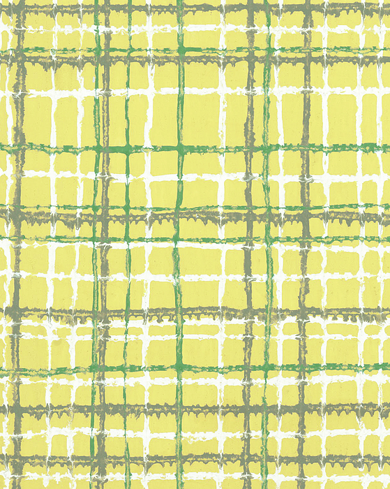 Yellow Plaid Pattern iPhone 15 Pro Max Case by CSA Images - Fine Art America