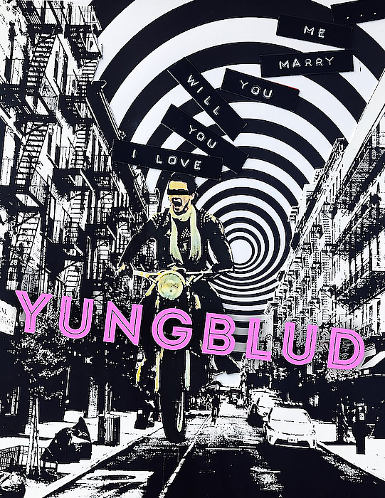 YungBlud iPhone Case by Dazzle Fillinheart - Fine Art America