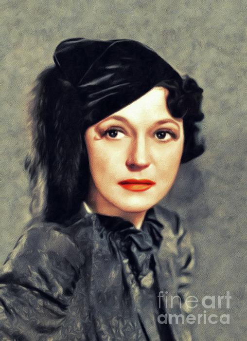 Alice Brady, Vintage Actress Greeting Card for Sale by Esoterica Art Agency