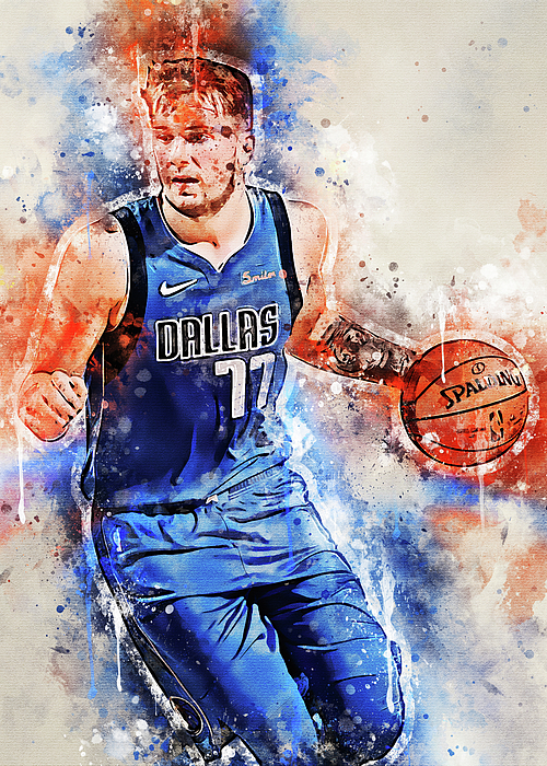 Art Luka Doncic Lukadoncic Luka Doncic Dallas Mavericks Player Luka ...