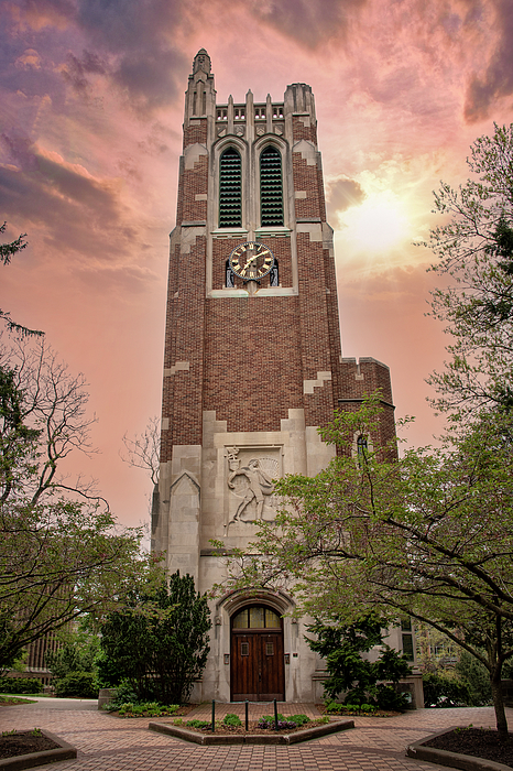 Beaumont Tower 1 Greeting Card by Gej Jones