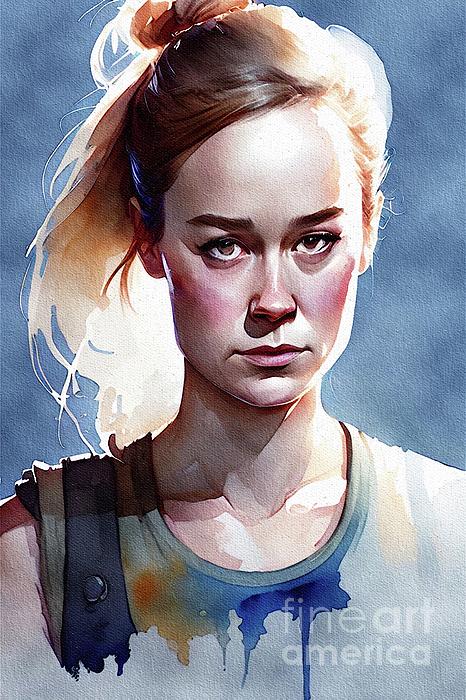 Brie Larson, Actress Fleece Blanket