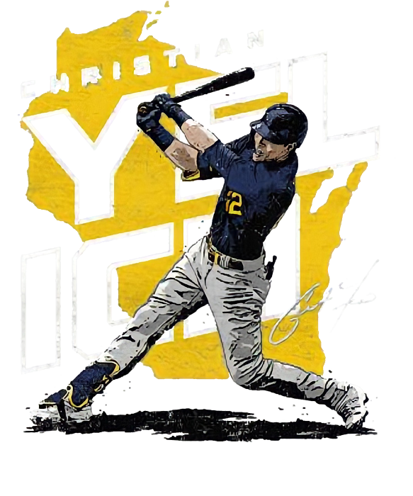 Christian Yelich Framed Art Prints for Sale - Fine Art America