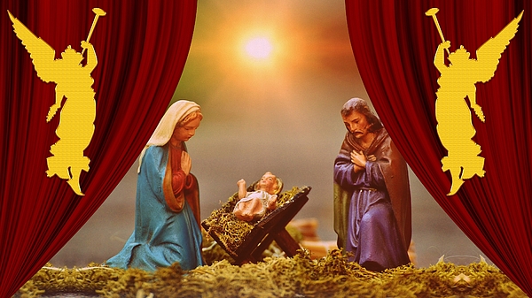 Christmas Nativity Scene Jesus Cradle Christ God iPhone XS Case by Poster  Frame Print Printed - Pixels