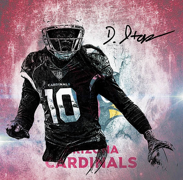 : DeAndre Hopkins Poster Wall 3 Canvas Wall Art Decor