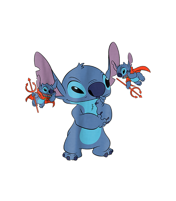 Disney Lilo and Stitch All Bad #1 Sticker by Otterc Olivi - Pixels