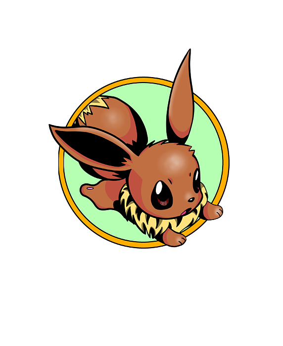 Eevee Poster by RM Hodgson - Pixels Merch