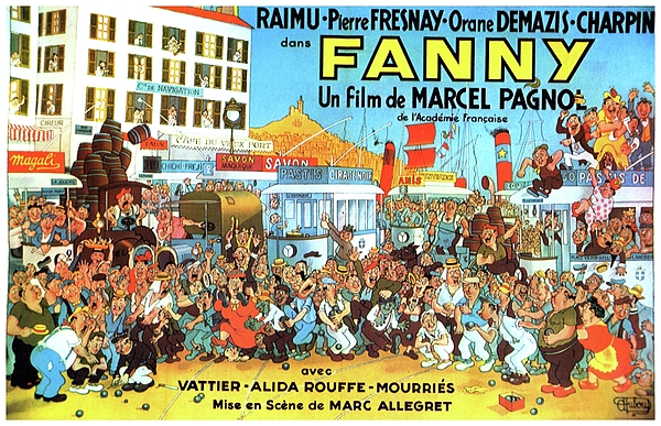 Puzzle MARSEILLE Le Vieux Port - Marcel Travel Posters