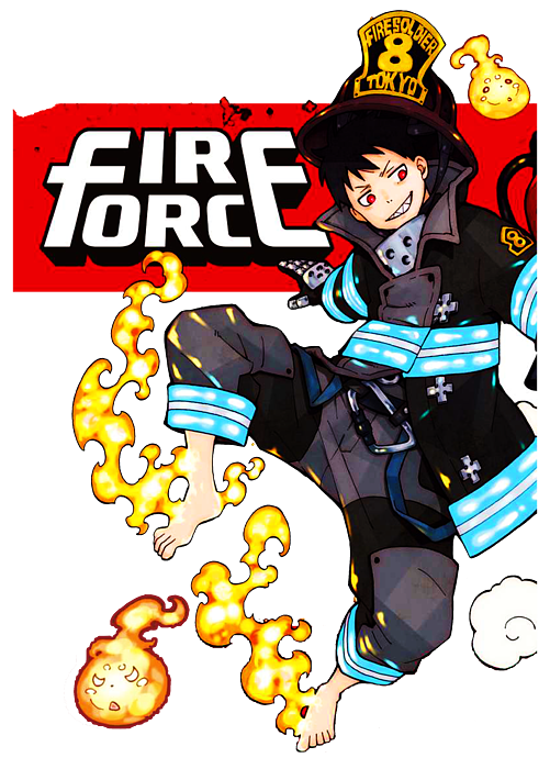 Fire Force Season 1 2 Shinra Kusakabe Anime Wall Art Home Decor