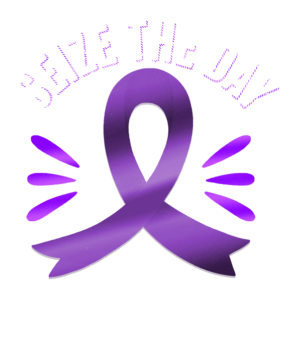 Funny Epilepsy Awareness Day Week Month Inc Multicolor Funny Epilepsy Awareness Seize The Day Ribbon Throw Pillow 18x18 