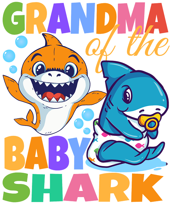 Grandpa Of The Baby Shark Shower Curtain For Sale By Honey Shop Art