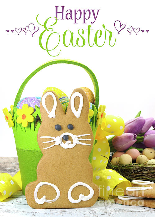 Easter Bunny hotsell Gingerbread Basket