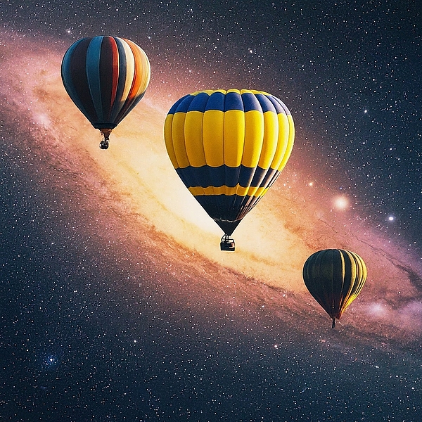 Josh Chazin - Hot Air Balloons In Space